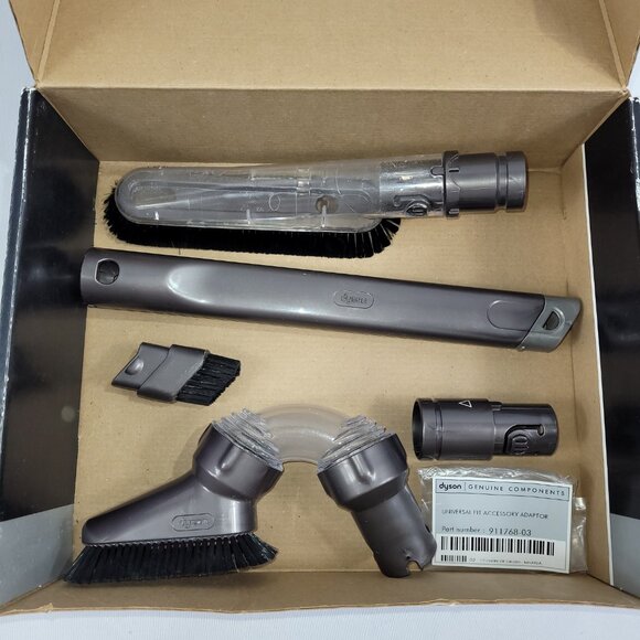 Dyson Spring Cleaning Kit Soft Dusting Brush Flexi Crevice Mult-Angle Attachment - Picture 2 of 2